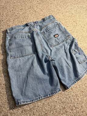 Vintage Y2K Arizona Jean Co Light Wash Carpenter Denim Jorts